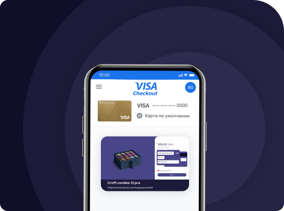 Оплата с Visa Checkout - Гральний бізнес - Cascad.com
